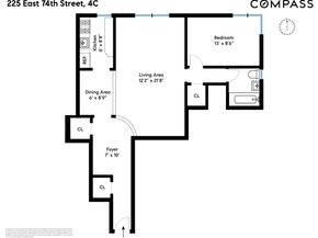 225 East 74th Street 4C, New York NY 10021