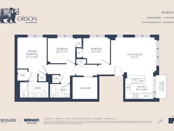 402 Union Avenue 3, Brooklyn NY 11211