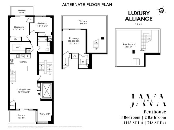 205 Java Street PH6, Brooklyn NY 11222