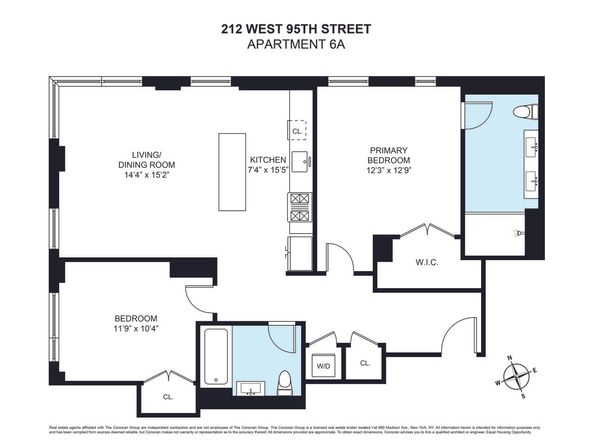 212 West 95th Street 6A, New York NY 10025
