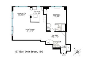 137 East 36th Street 15G, New York NY 10016