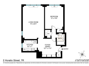 2 Horatio Street 7R, New York NY 10014