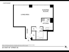 321 East 48th Street 2E, New York NY 10017