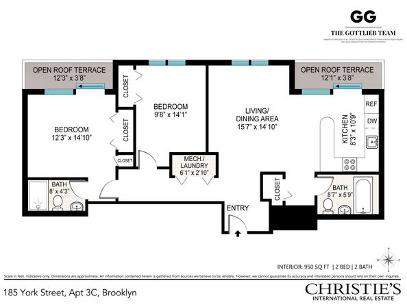 185 York Street 3C, Brooklyn NY 11201