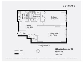 60 East 8th Street 15D, New York NY 10003