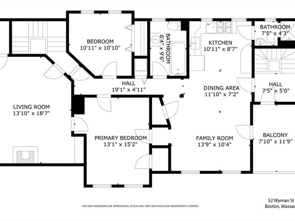 52 Wyman Street 3, Boston MA 02130