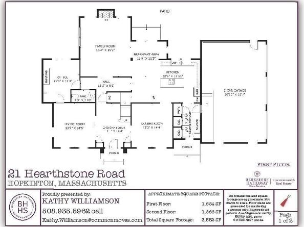 21 Hearthstone Road, Hopkinton MA 01748