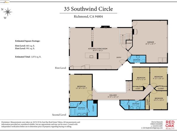35 Southwind Cir, Richmond CA 94804