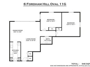 6 Fordham Hill Oval 11G, Bronx NY 10468