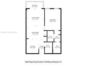 1665 Bay Rd 518, Miami Beach FL 33139