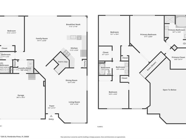 16710 NW 12th St, Pembroke Pines FL 33028