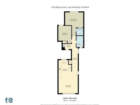 1725 Hyde Street 1, San Francisco CA 94109