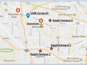 1248 Cortez Drive, Sunnyvale CA 94086