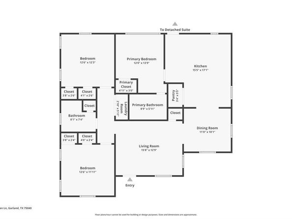 1316  Linden Lane , Garland Texas 75040