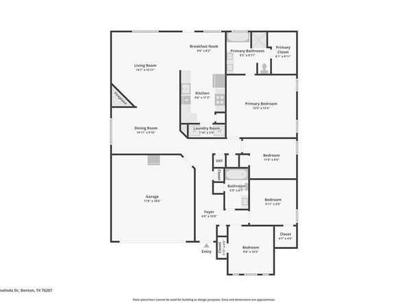 3533  Hermalinda Drive , Denton Texas 76207