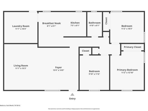 7225  Van Natta Lane , Fort Worth Texas 76112