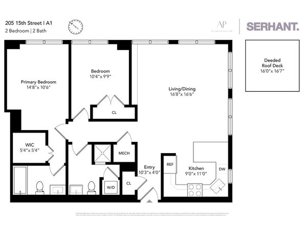 205 15th Street 1A, Brooklyn NY 11215