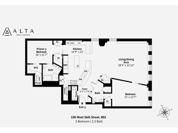 150 West 26th Street 802, New York NY 10001