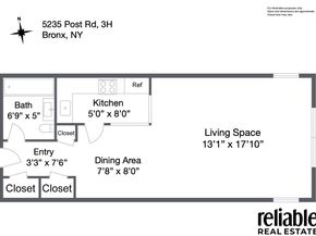 5235 Post Road 3H, Bronx NY 10471