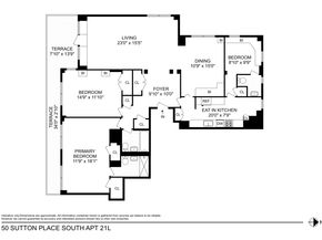 50 Sutton Place S 21L, New York NY 10022