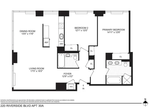 220 Riverside Boulevard 30A, New York NY 10069