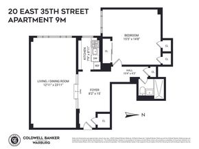 20 East 35th Street 9M, New York NY 10016