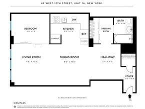 49 West 12th Street 1A, New York NY 10011