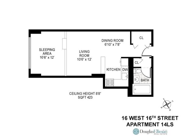 16 West 16th Street 14LS, New York NY 10011