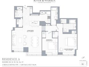 212 Warren Street 21A, New York NY 10282