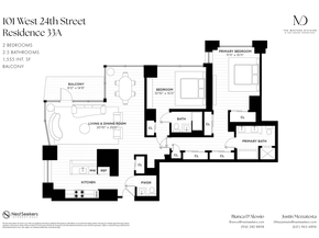101 West 24th Street 33A, New York NY 10011