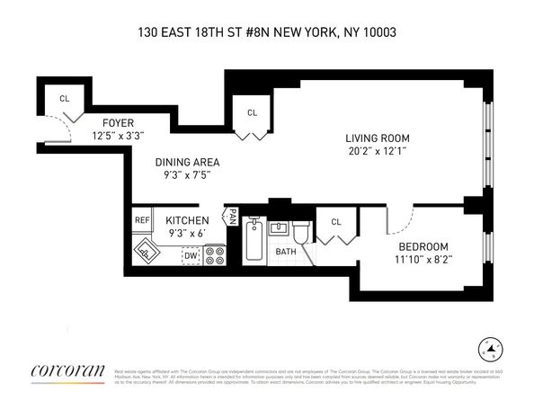 130 East 18th Street 8N, New York NY 10003