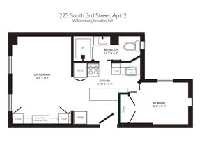 225 South 3rd Street 2, Brooklyn NY 11211