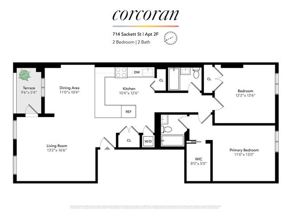 714 Sackett Street 2F, Brooklyn NY 11217