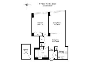 310 East Houston Street 3C, New York NY 10009