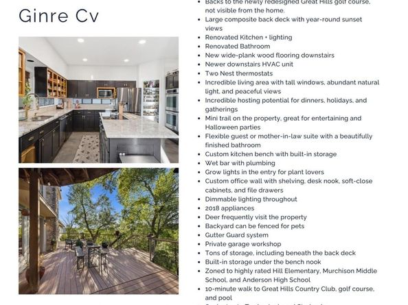 5804 Ginre CV, Austin TX 78759