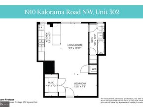 1910 Kalorama Road NW 302, Washington DC 20009