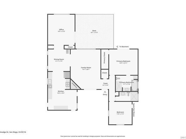 4354 N Talmadge Drive, San Diego CA 92116