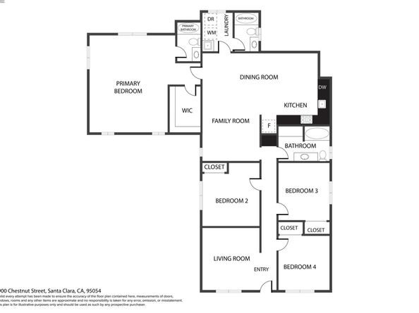 1900 Chestnut Street, Santa Clara CA 95054