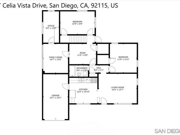 6837 Celia Vista Dr, San Diego CA 92115