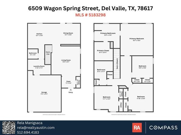 6509 Wagon Spring ST, Del Valle TX 78617