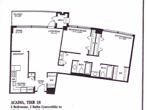 1805 Crystal Drive 318S, Arlington VA 22202