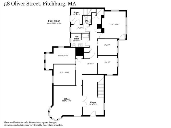 58 Oliver St, Fitchburg MA 01420