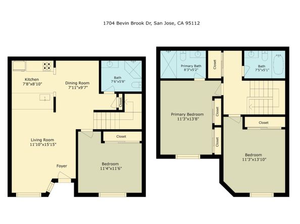 1704 Bevin Brook Drive, San Jose CA 95112