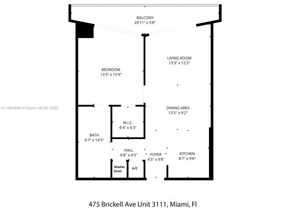 475 Brickell Ave 3111, Miami FL 33131