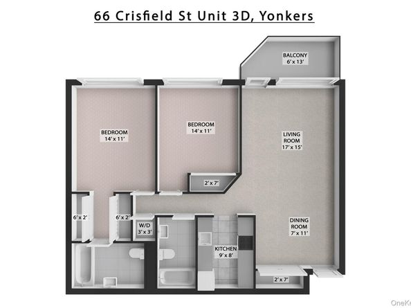 66 Crisfield Street 3D, Yonkers NY 10710