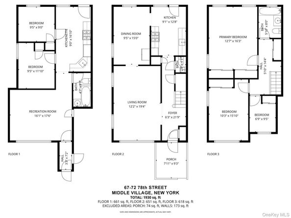 67-72 78th Street, Middle Village NY 11379