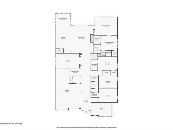 2193  Cloverfern Way , Haslet Texas 76052