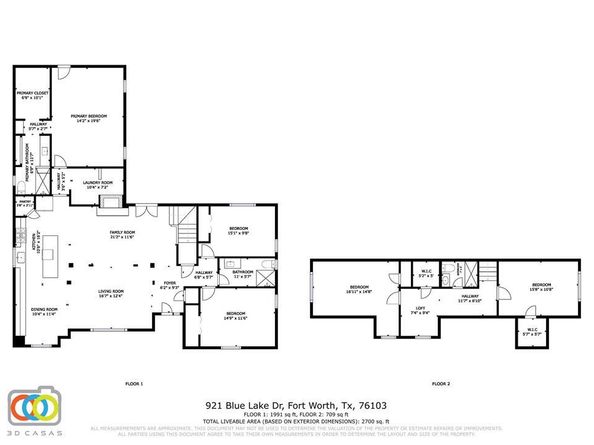 921  Blue Lake Drive , Fort Worth Texas 76103