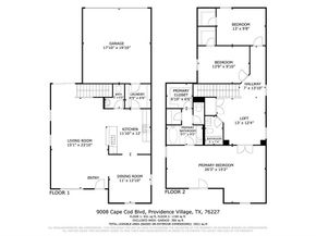 9008  Cape Cod Boulevard , Providence Village Texas 76227