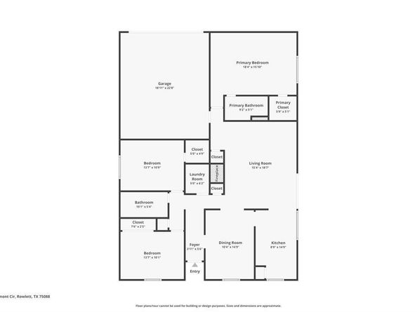 9117  Fairmont Circle , Rowlett Texas 75088